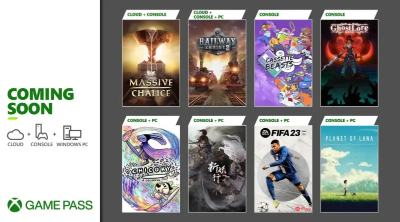 Xbox Game Pass: jeux du mois de mai 2023